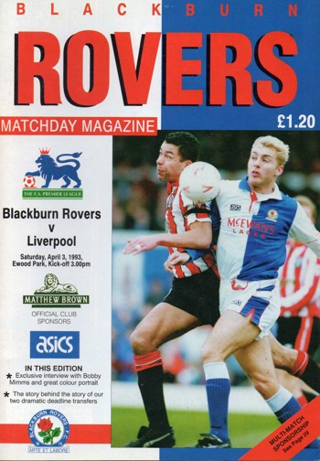 Match programme